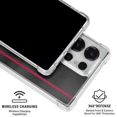 NBA Miami Heat Jersey Galaxy S25 Ultra Clear Case